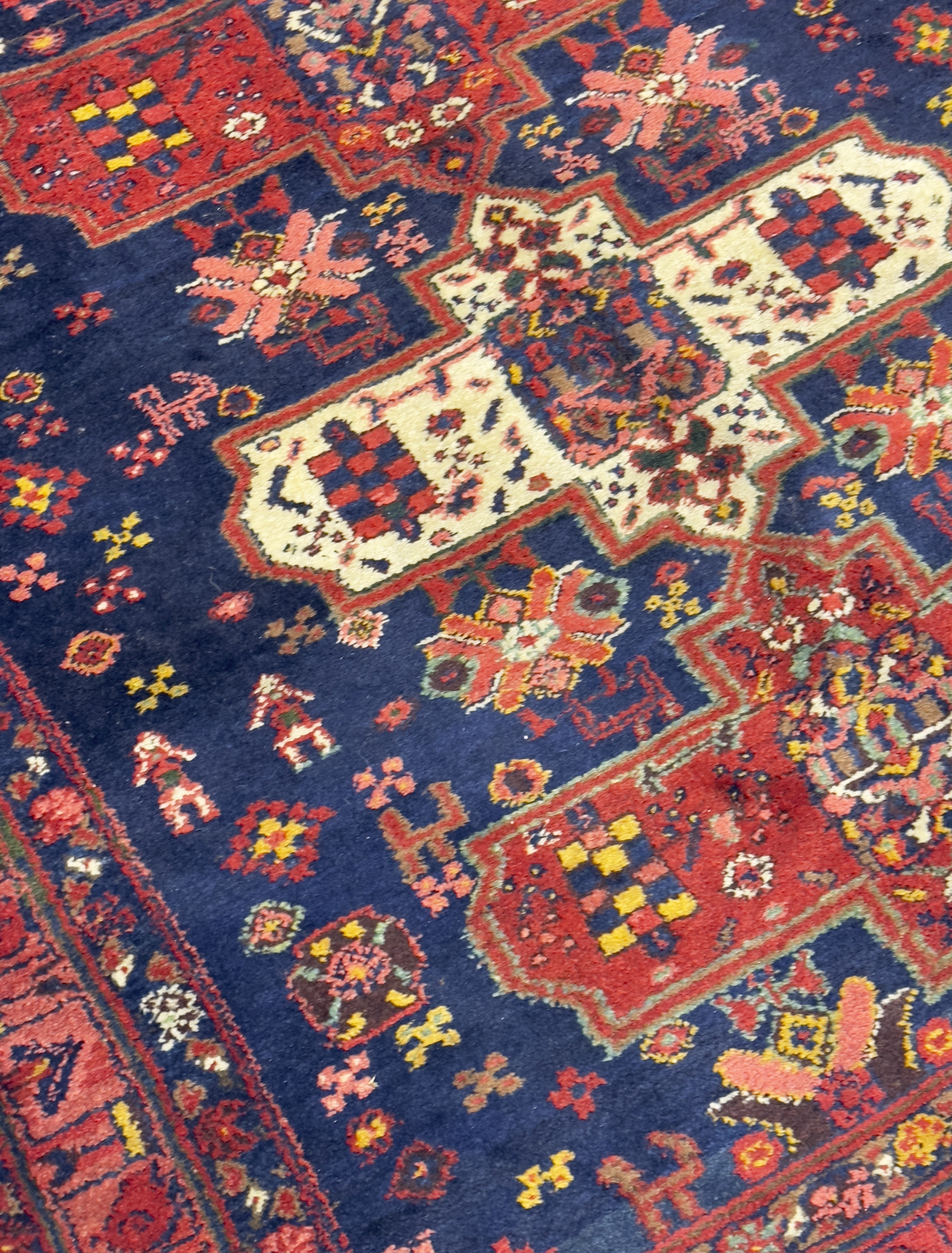 Antique  Bakhtiari Rug 4'9" x 8' 7"