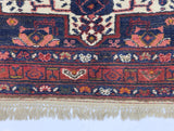 Antique  Bakhtiari Rug 4'9" x 8' 7"