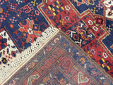 Antique  Bakhtiari Rug 4'9" x 8' 7"