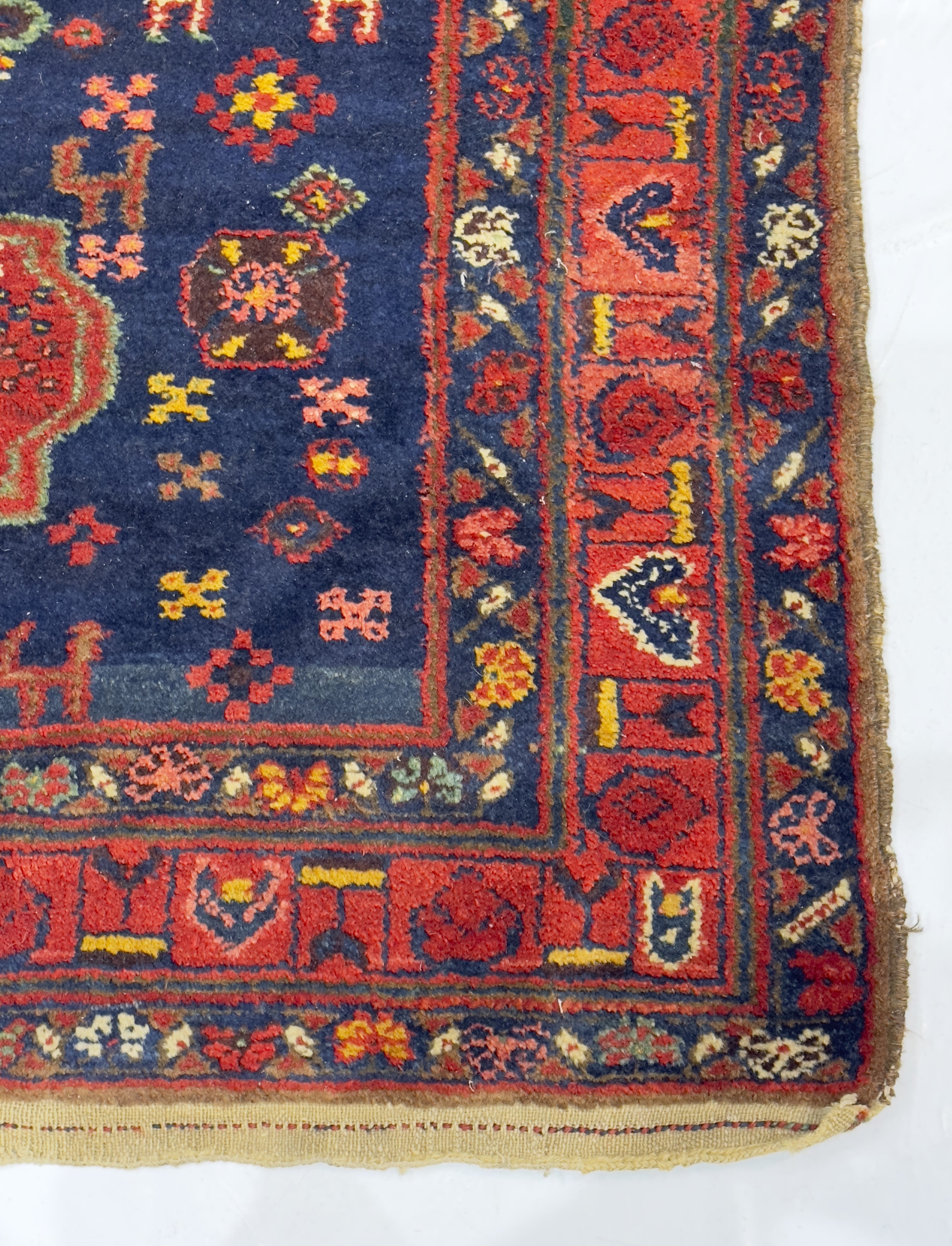 Antique  Bakhtiari Rug 4'9" x 8' 7"