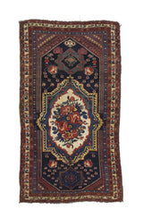 Antique  Bakhtiari Rug 4' 10" x 8' 8''
