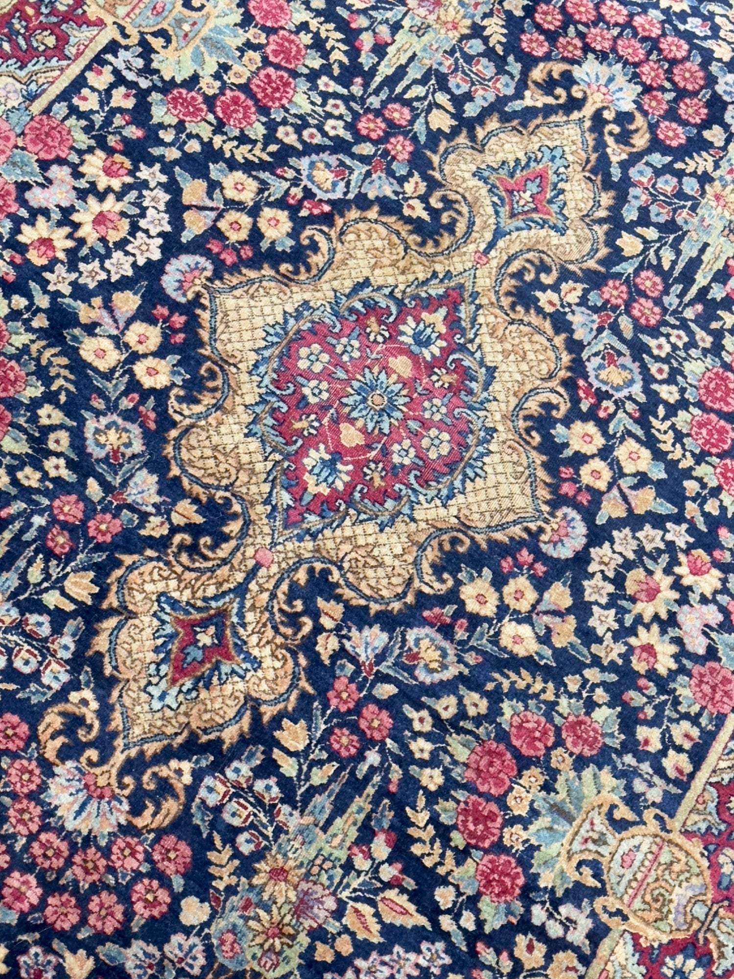 Antique Kerman Rug 4'0" x 6' 6"