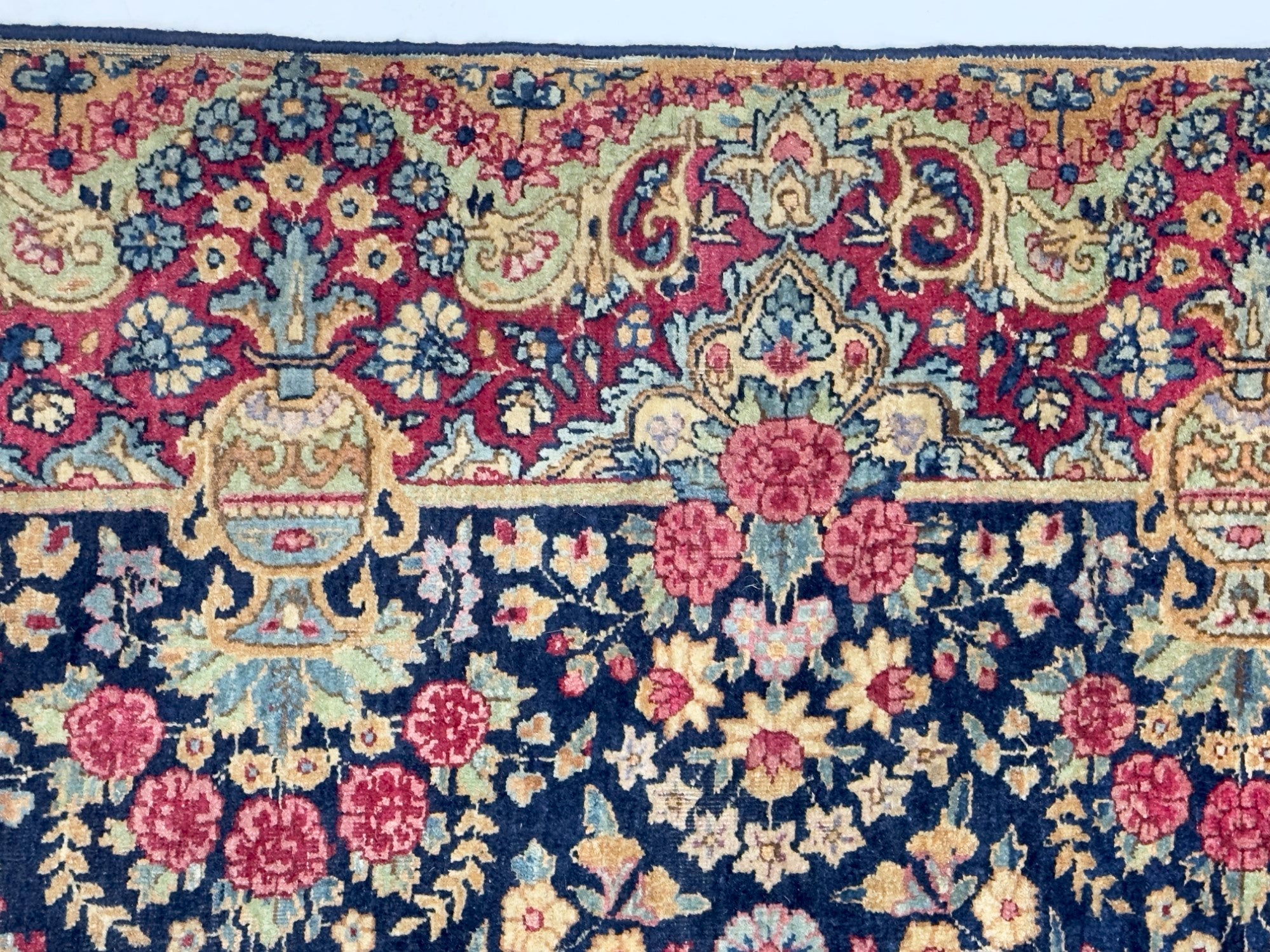 Antique Kerman Rug 4'0" x 6' 6"