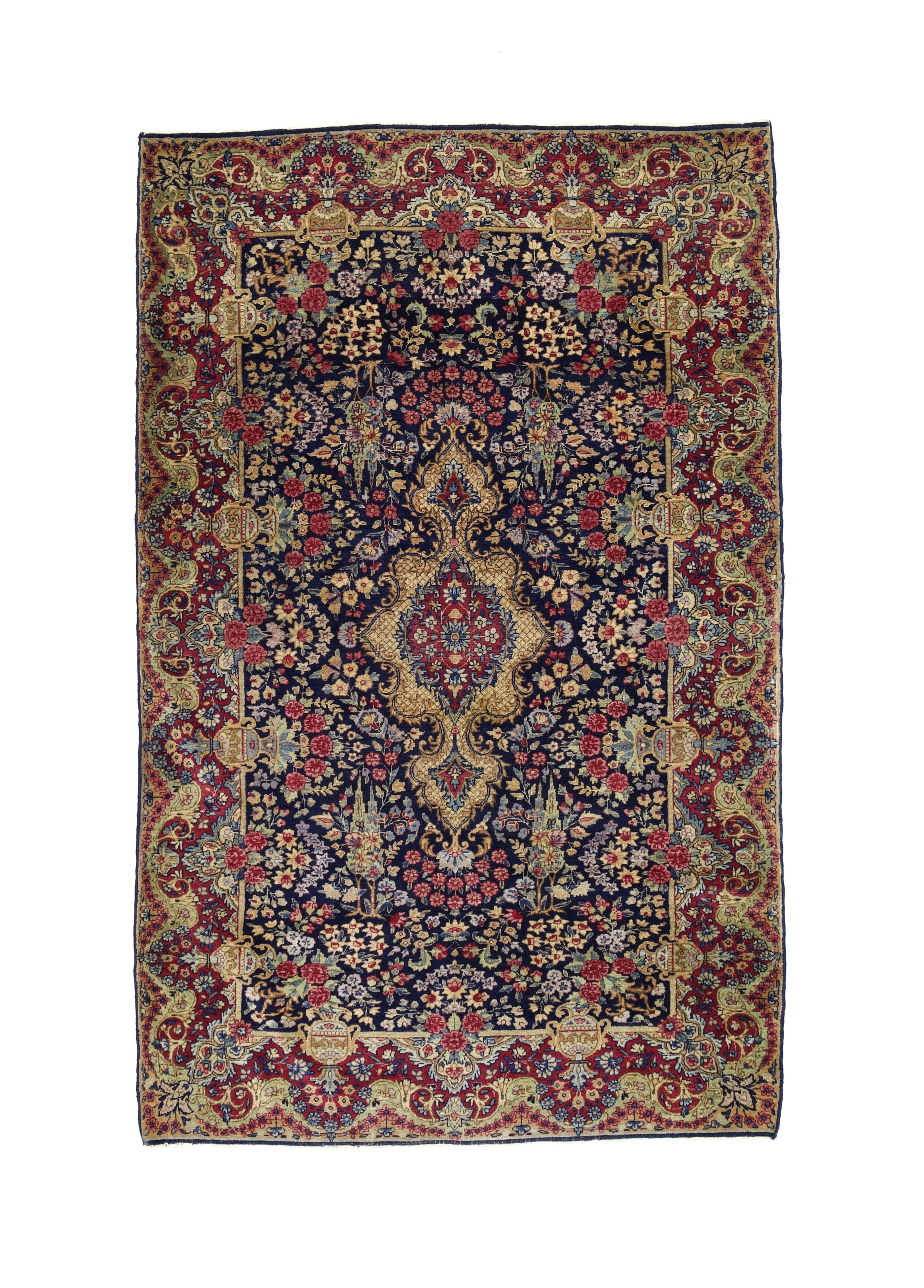 Antique Kerman Rug 4'0" x 6' 6"