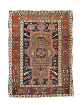 Antique  Heriz Rug 3'3" x 4' 6"