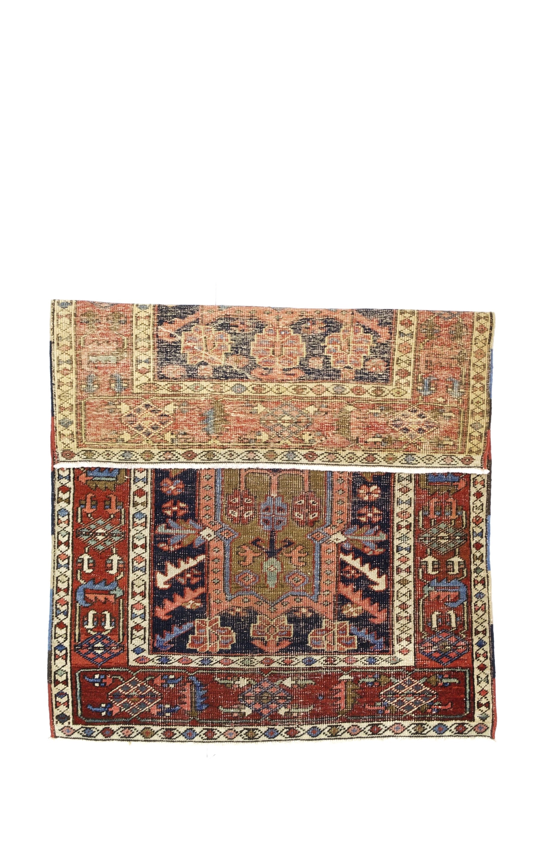 Antique  Heriz Rug 3'3" x 4' 6"