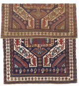 Antique Caucasian Kazak Rug 4' 4" x 6'10"