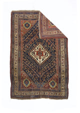 Antique Qashqai Rug 4' 11" x 7' 4"