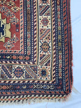Antique Qashqai Rug 4' 11" x 7' 4"