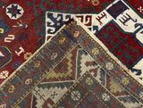 Antique Caucasian Kazak Rug 4'9" x 6' 11"