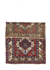 Antique Caucasian Kazak Rug 4'9" x 6' 11"