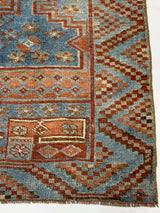 Antique Turkish Bergamo Rug 5'0" x 6' 8"