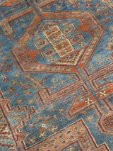 Antique Turkish Bergamo Rug 5'0" x 6' 8"