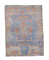 Antique Turkish Bergamo Rug 5'0" x 6' 8"