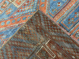 Antique Turkish Bergamo Rug 5'0" x 6' 8"