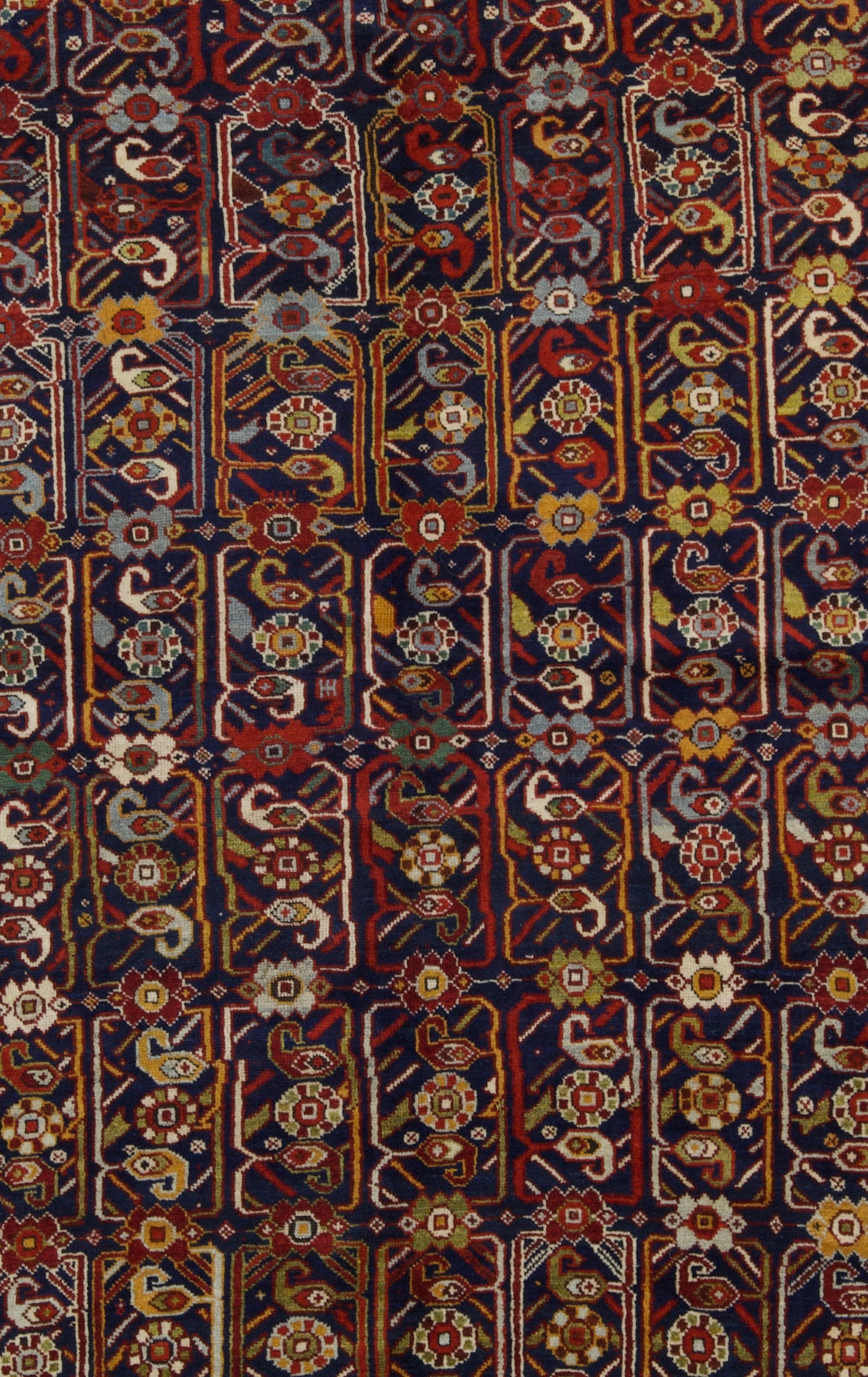 Antique Khamseh Rug 5' 0" x 8' 9"