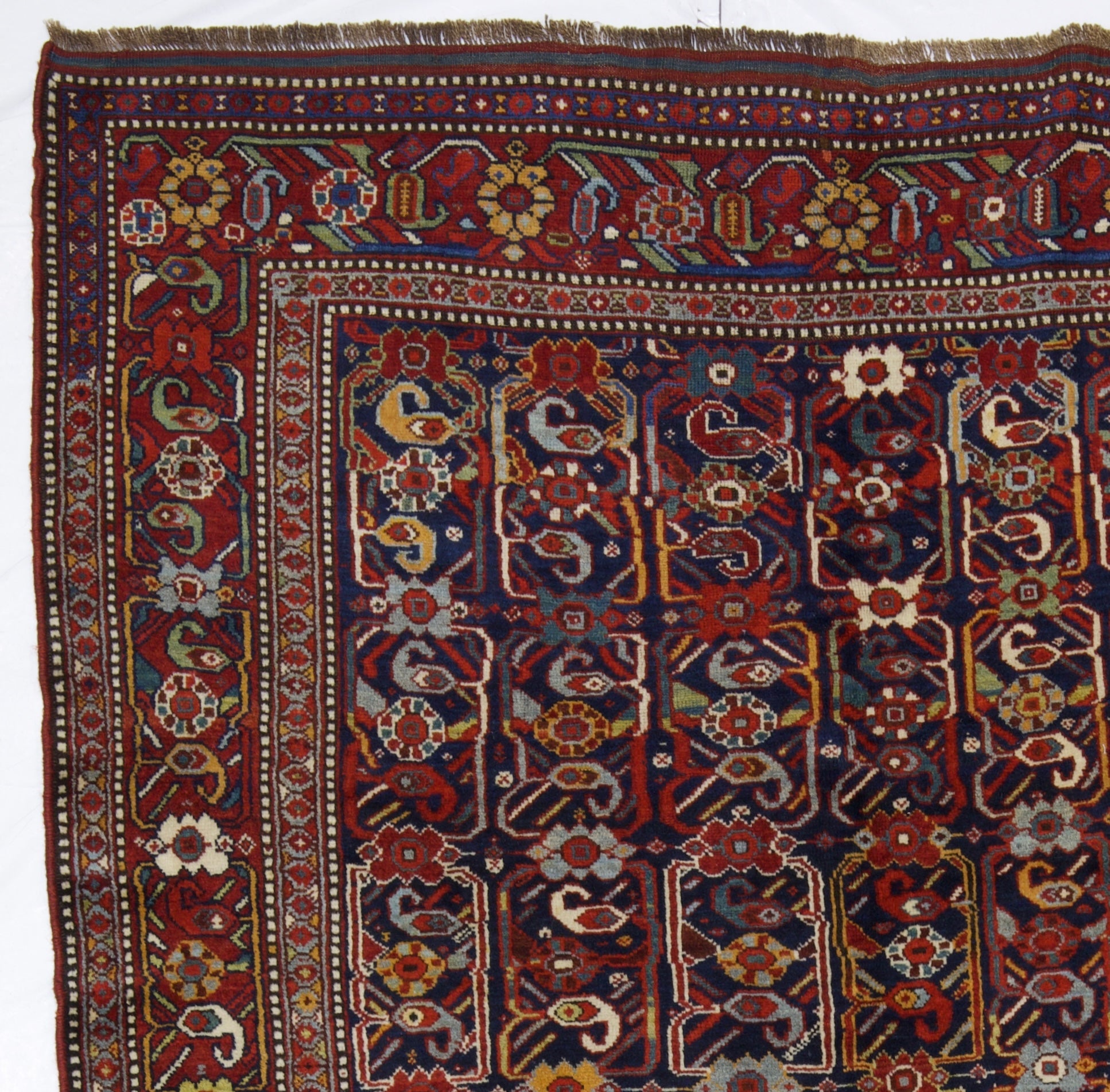 Antique Khamseh Rug 5' 0" x 8' 9"