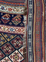 Antique  Khamseh Rug 4'9" x 8' 6"