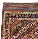 Antique  Khamseh Rug 4'9" x 8' 6"