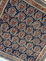 Antique  Afshar Rug 3'8" x 3' 10''