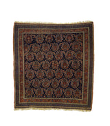 Antique  Afshar Rug 3'8" x 3' 10''