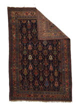 Antique  Bidjar Rug 4'10" x 7' 0"