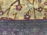 Antique  Tehran Rug 4'6" x 7' 0"