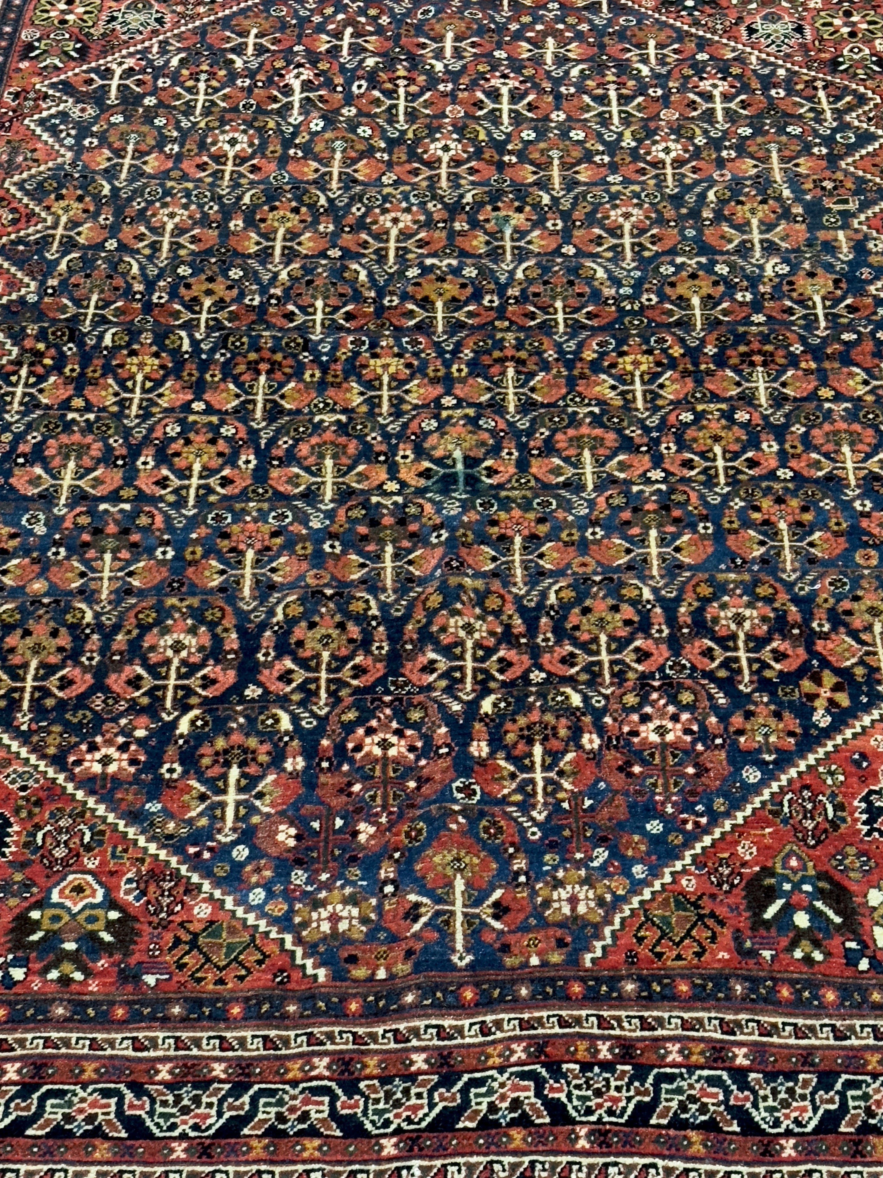 Antique SW  Qashqai Rug 5'4" x 7' 10"