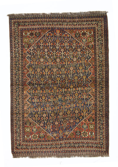 Antique SW  Qashqai Rug 5'4