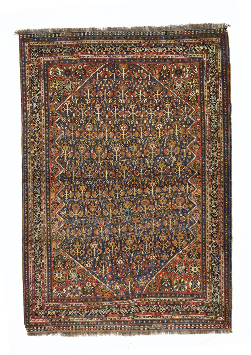 Antique SW  Qashqai Rug 5'4