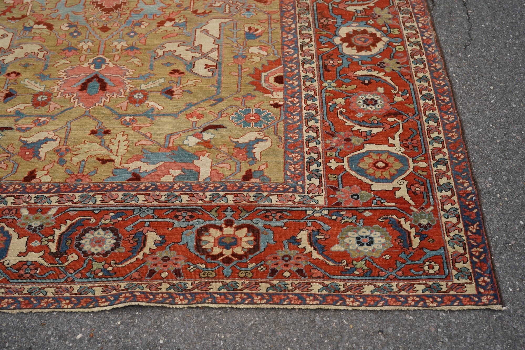 Antique bakhshayesh Rug 11'6'' x 15'0''