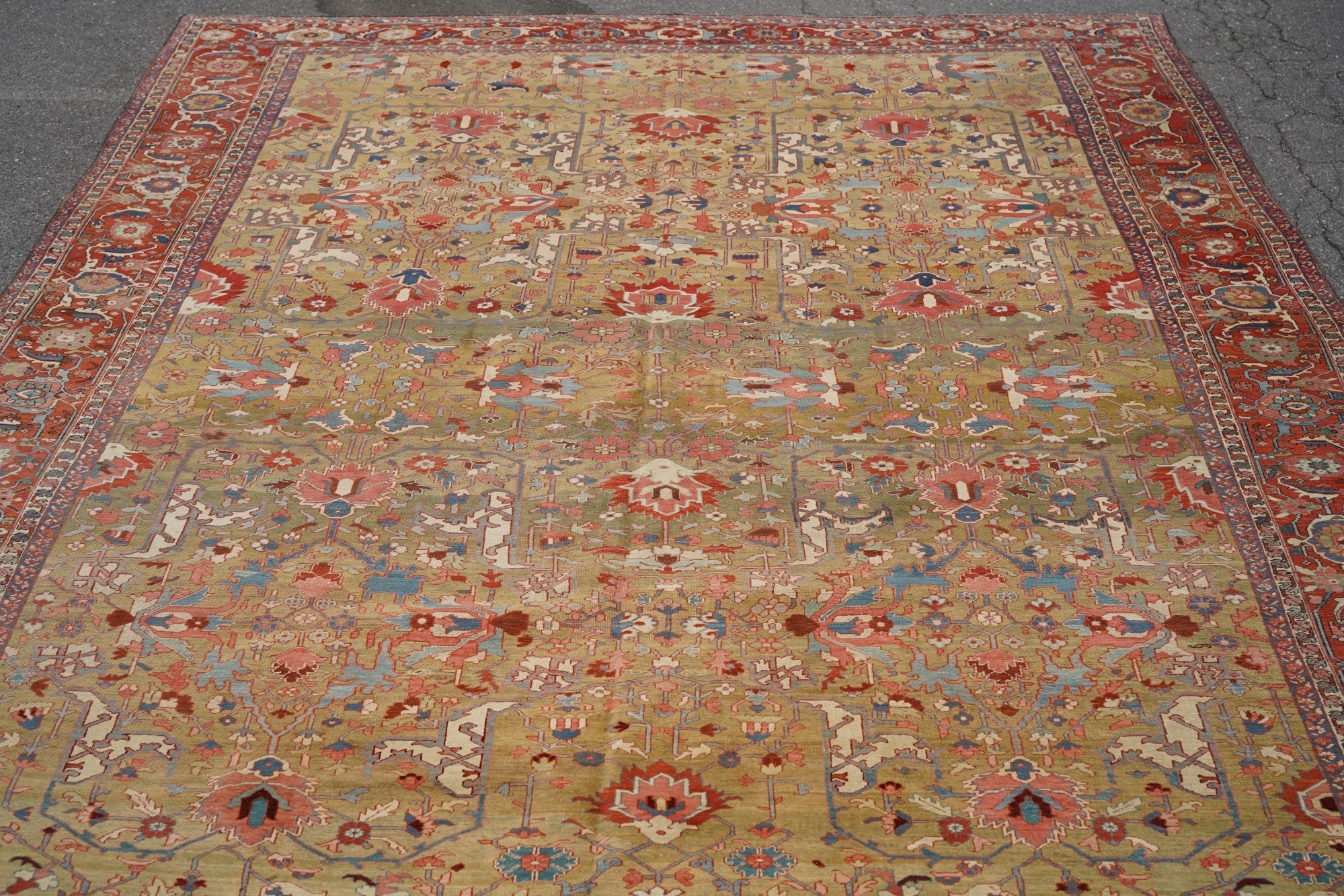 Antique bakhshayesh Rug 11'6'' x 15'0''