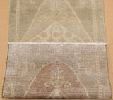 Fine Vintage Turkish Wool Rug 1'8'' x 3'2''