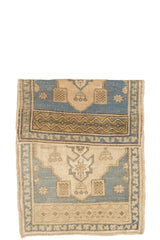 Fine Vintage Turkish Wool Rug 1'10" x 3'3"