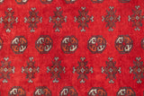 Fine Vintage Afghan Bokara Wool Rug 6'8'' x 9'6''