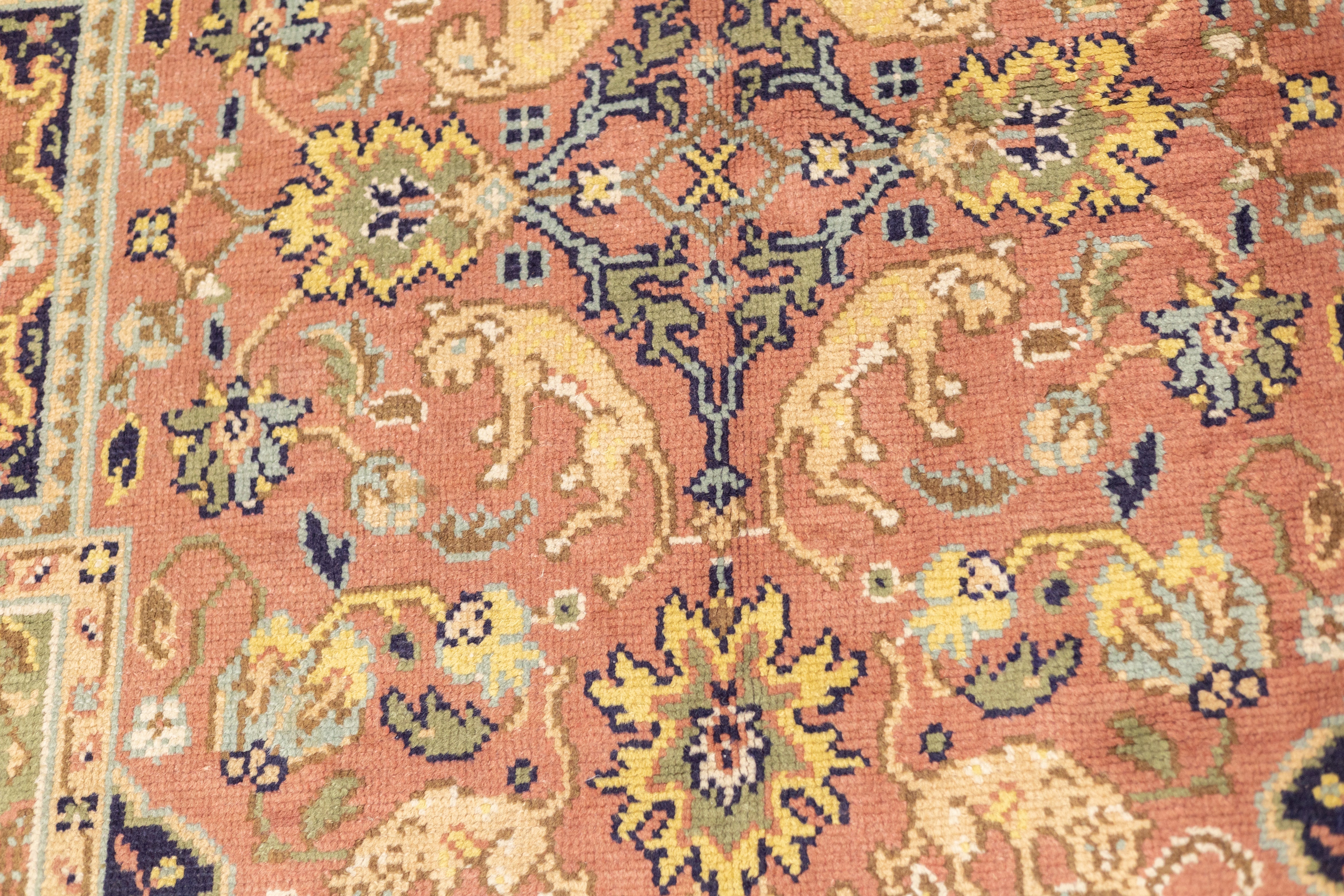 Vintage European Wool Rug 6'6'' x 9'8"