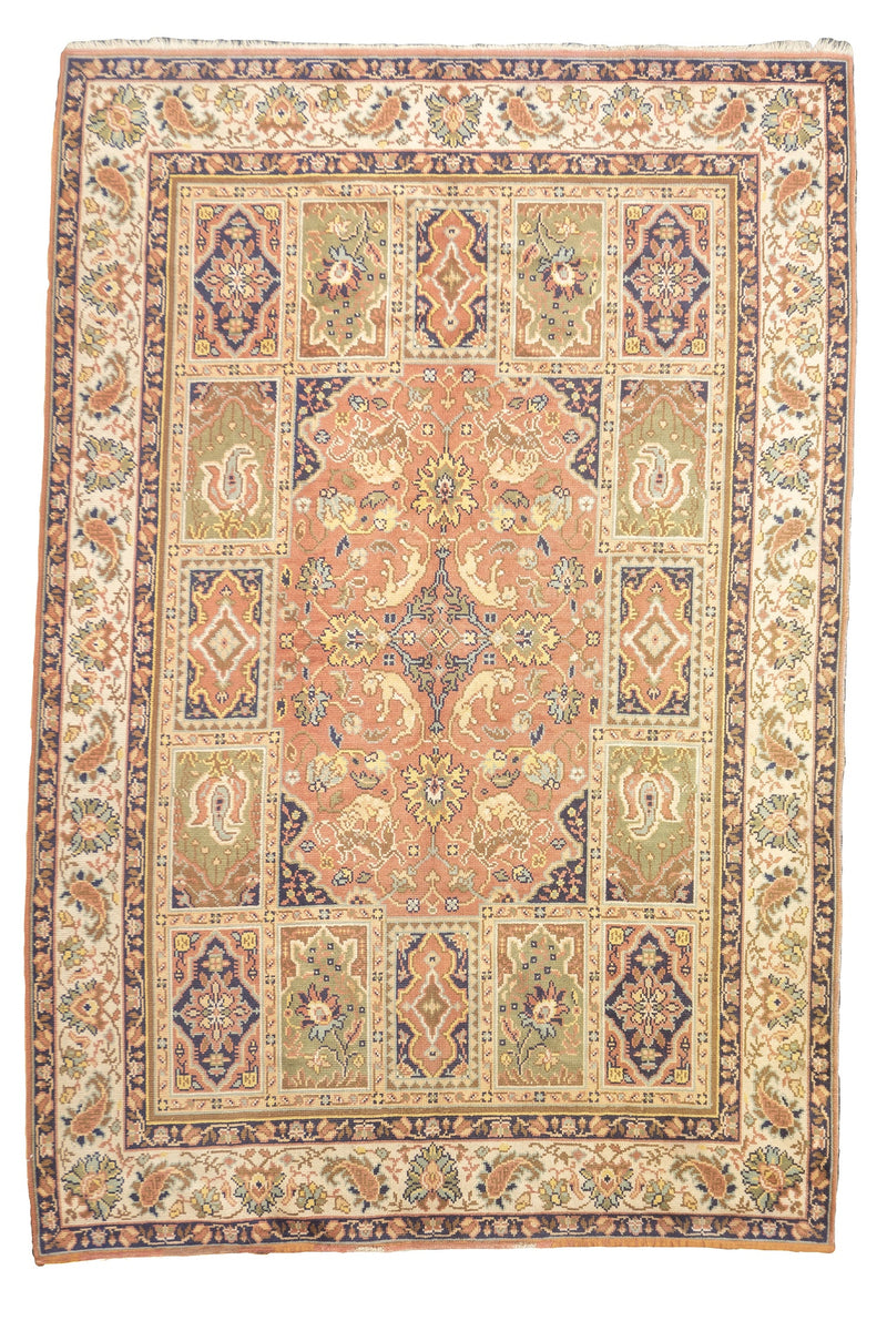 Vintage European Wool Rug 6'6'' x 9'8