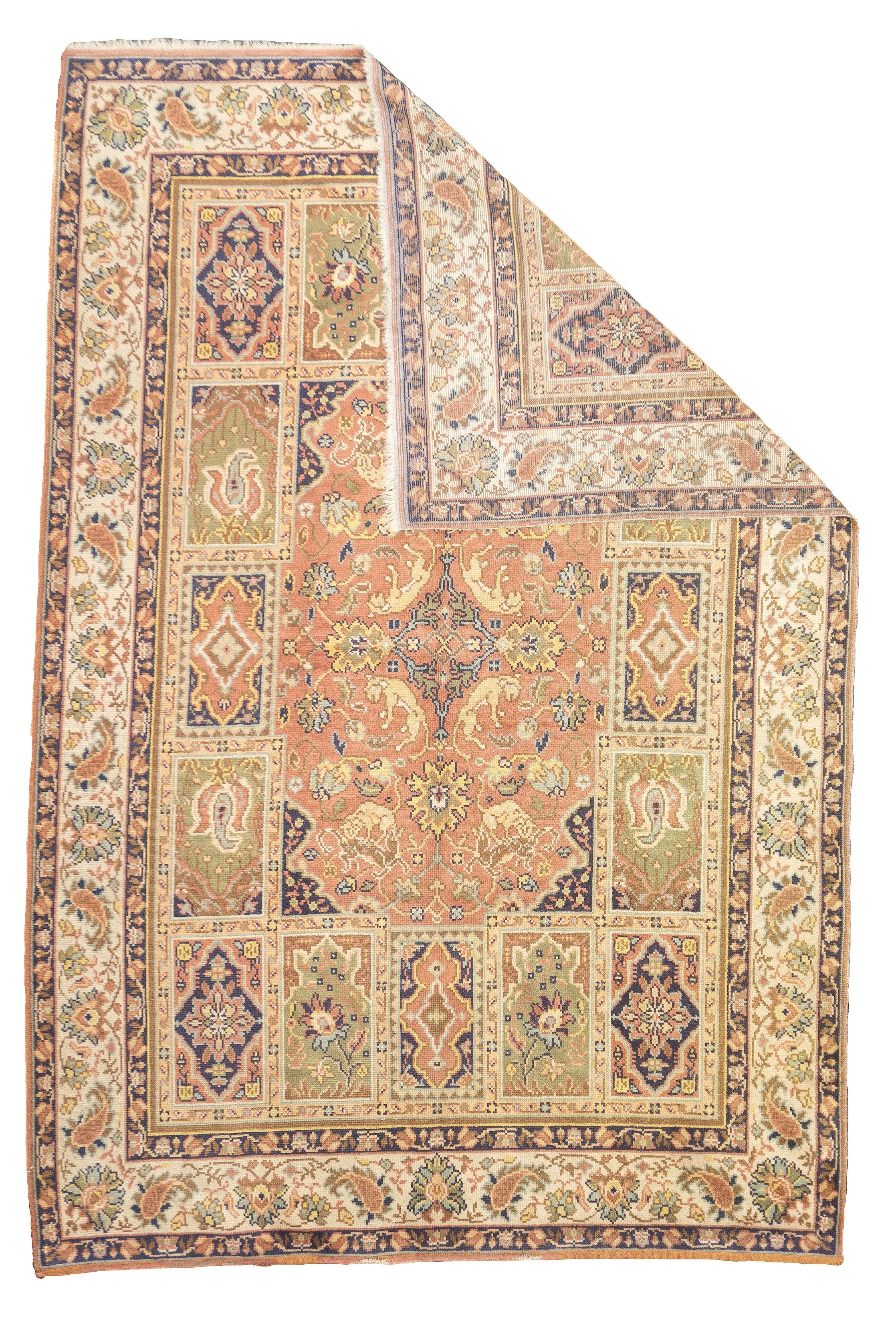 Vintage European Wool Rug 6'6'' x 9'8"