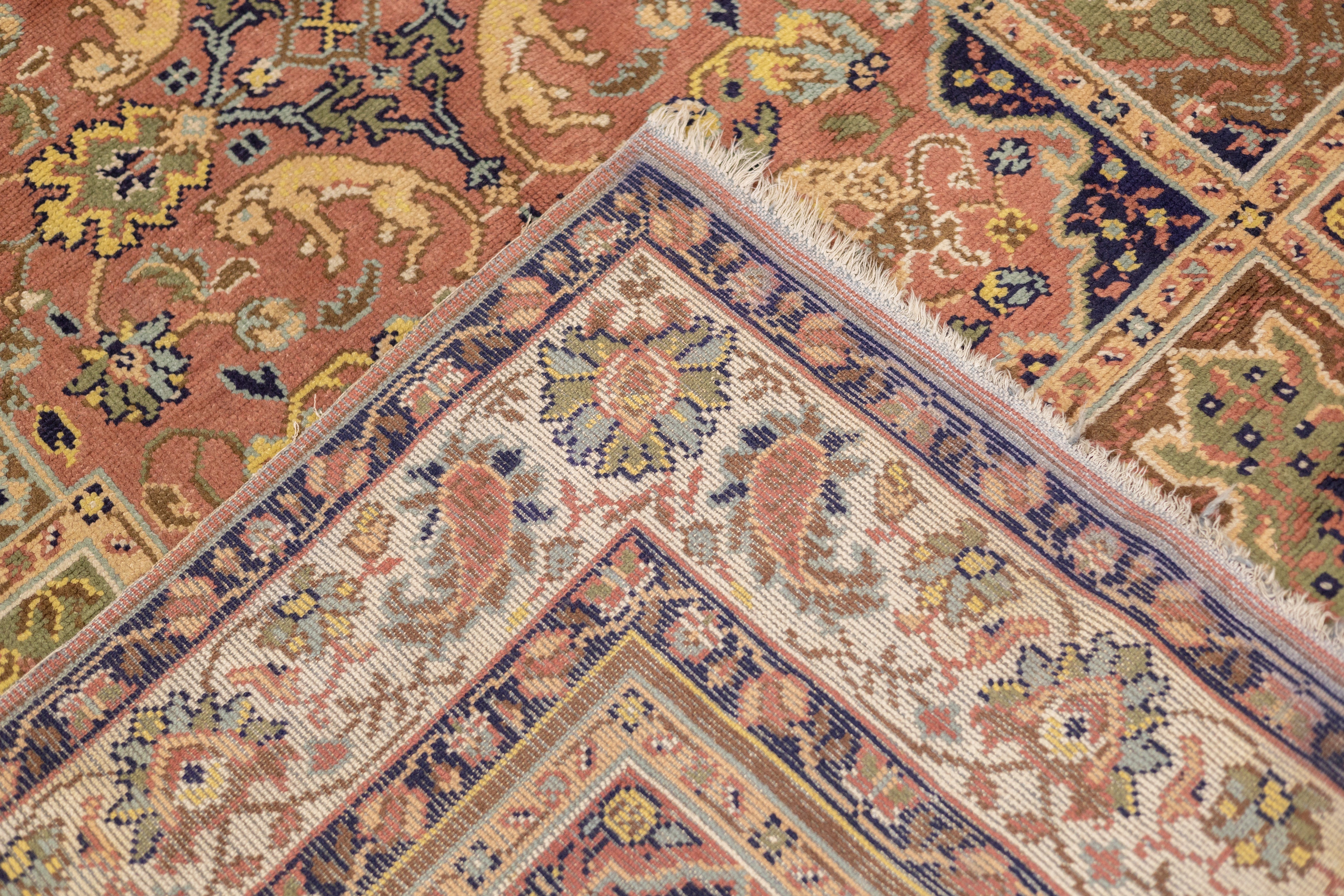 Vintage European Wool Rug 6'6'' x 9'8"