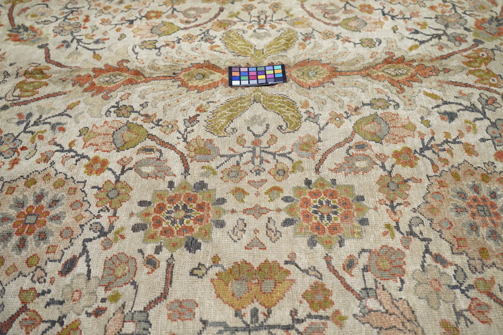 Antique Ziegler Mahal Rug 9'9'' x 17'9''