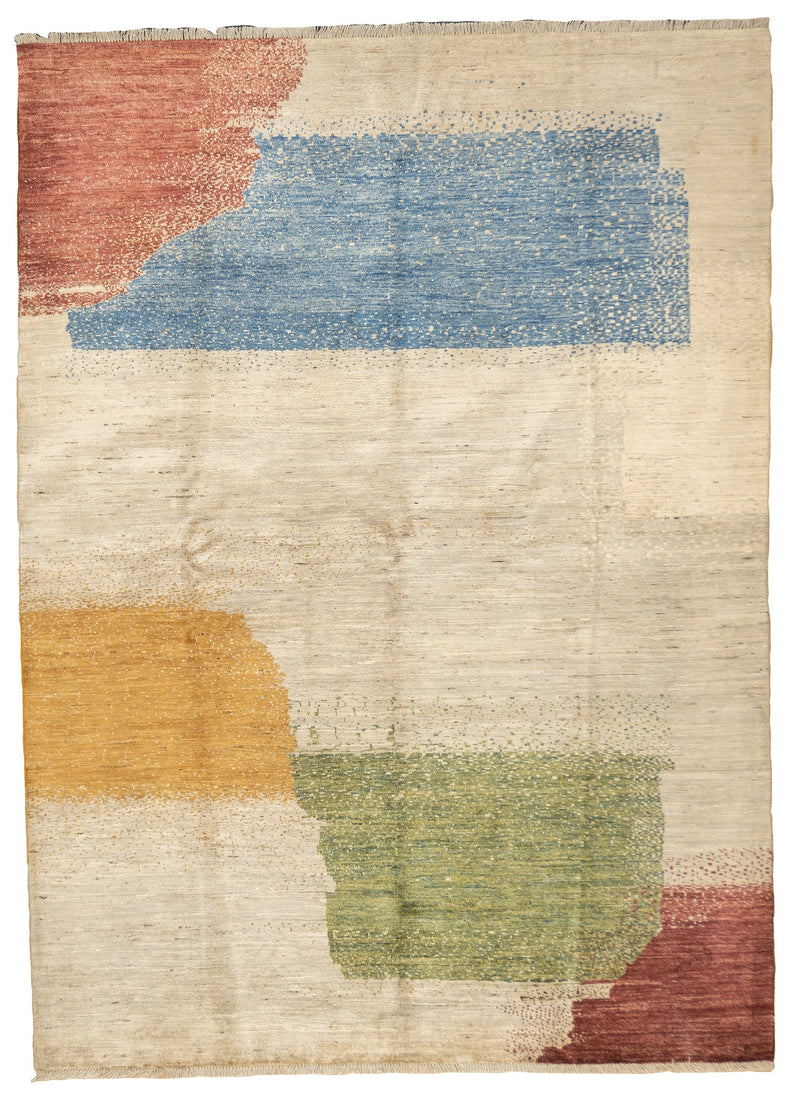 Fine  Gabbeh Wool Rug 5'8