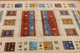 Fine  Gabbeh Rug 5'0" x 6'9''