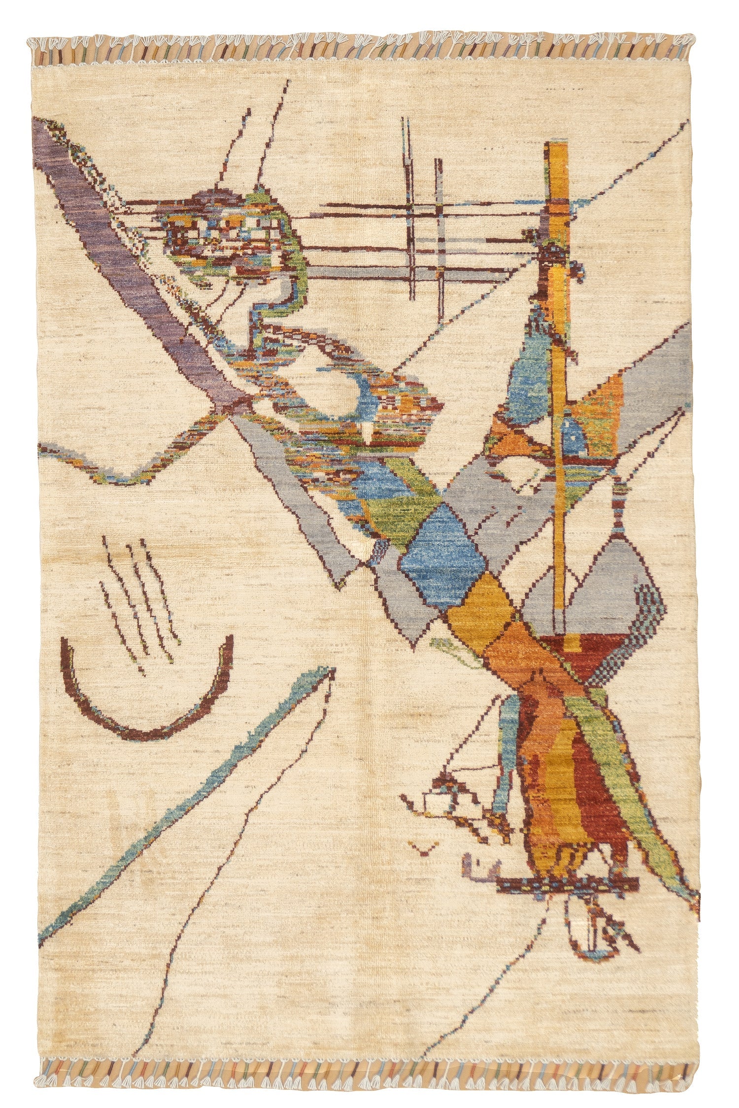 Art Deco Wool Rug