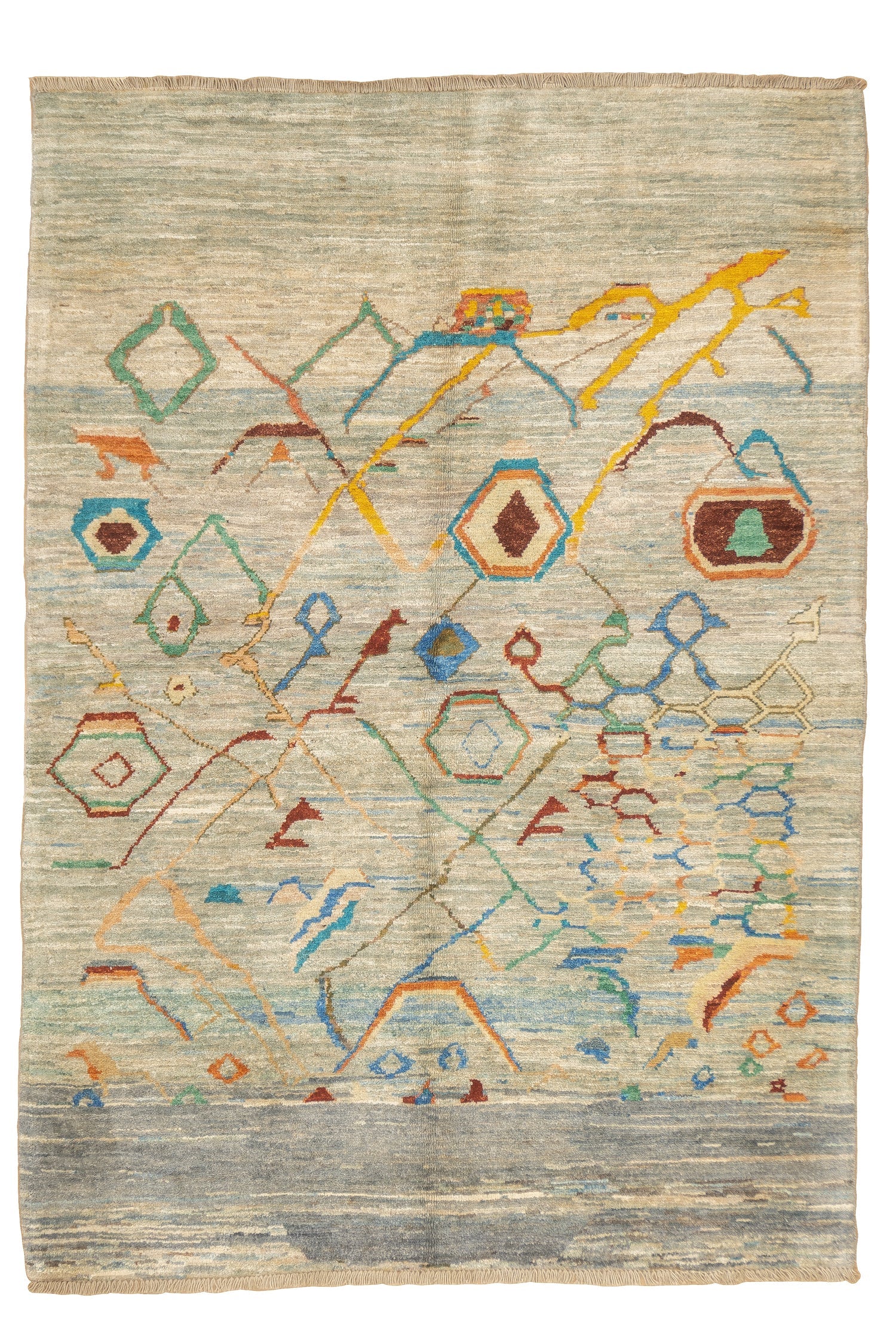 Art Deco Wool Rug