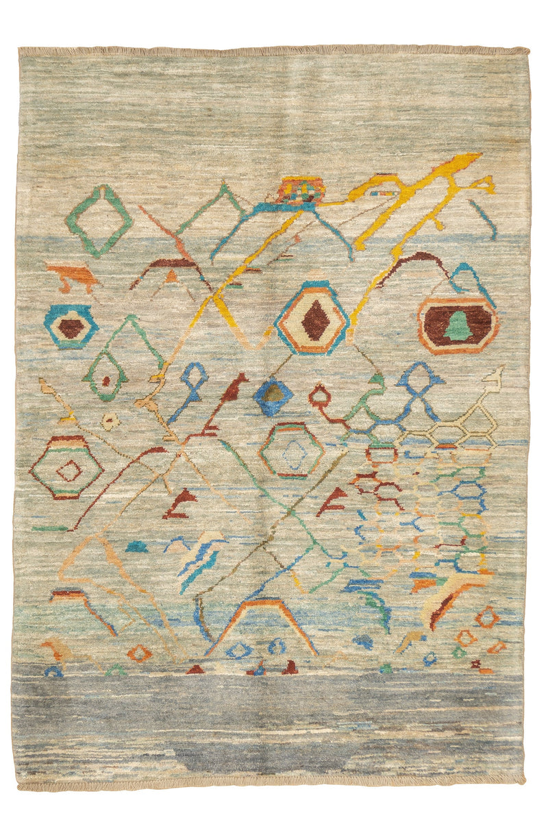 Art Deco Rug 4'1