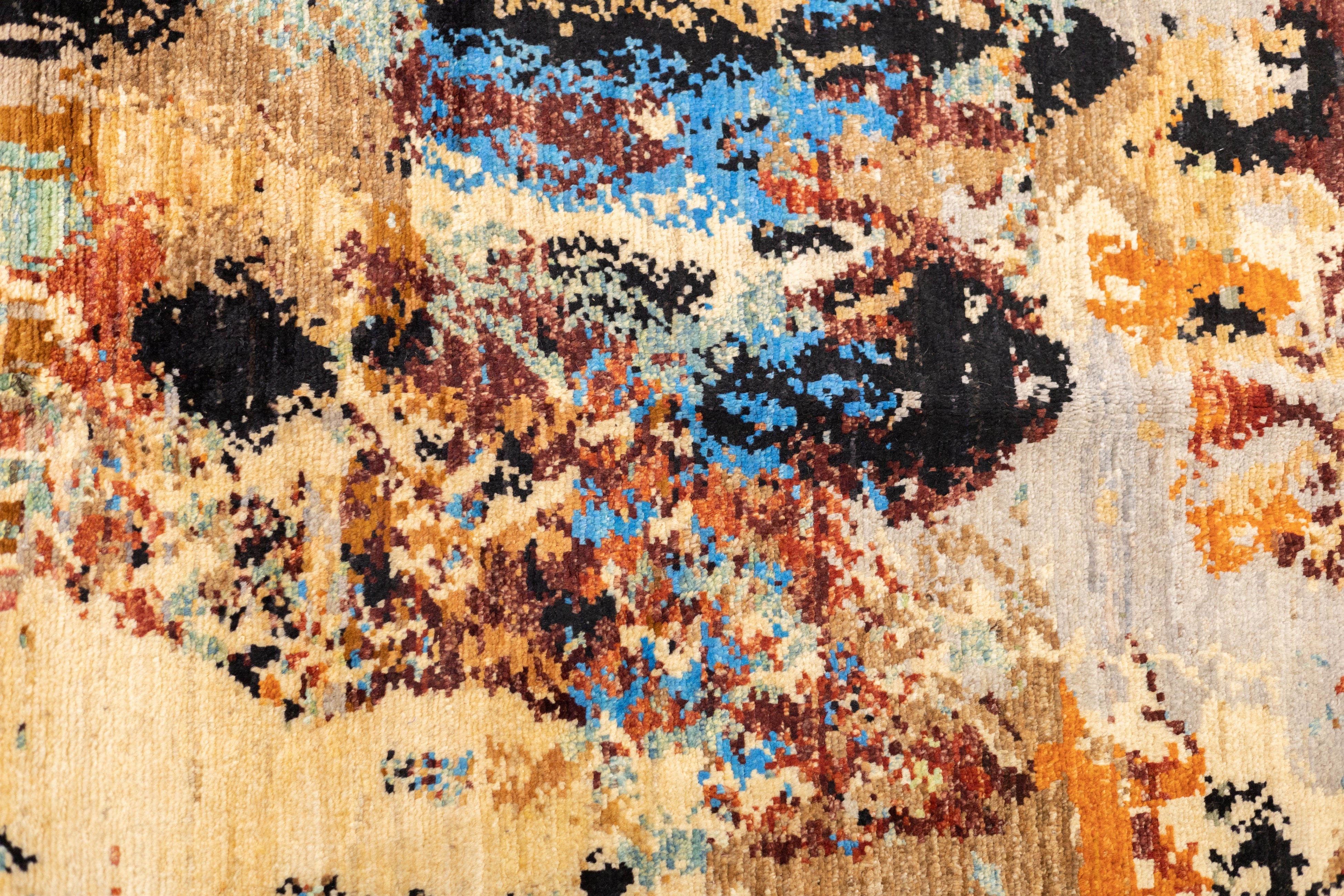 Fine Contemporary Wool Rug 8'6" x 11'1"