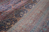 Antique Mohtasham Kashan Rug 13'3'' x 20'4''