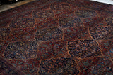 Antique Mohtasham Kashan Rug 13'3'' x 20'4''