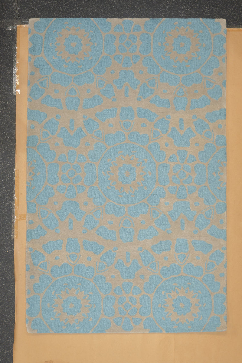 Hand Tufted Wool Rug 5'0