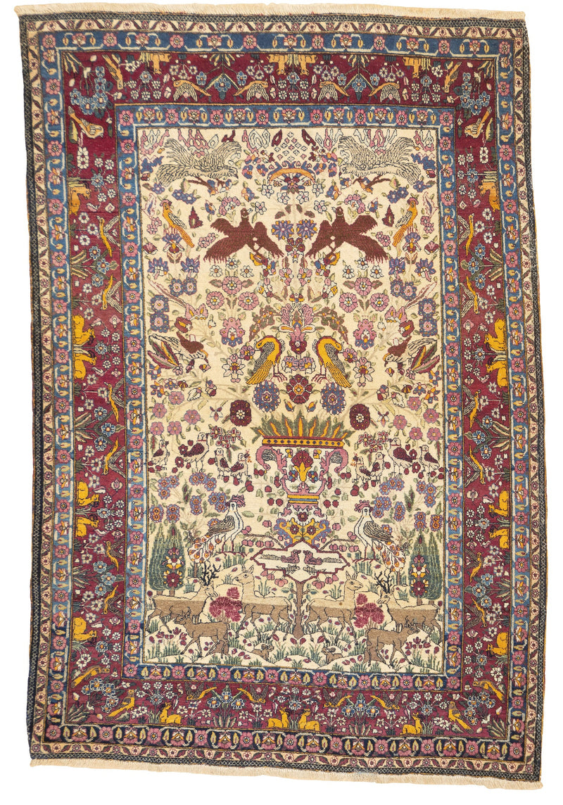 Antique  Tehran 4'8